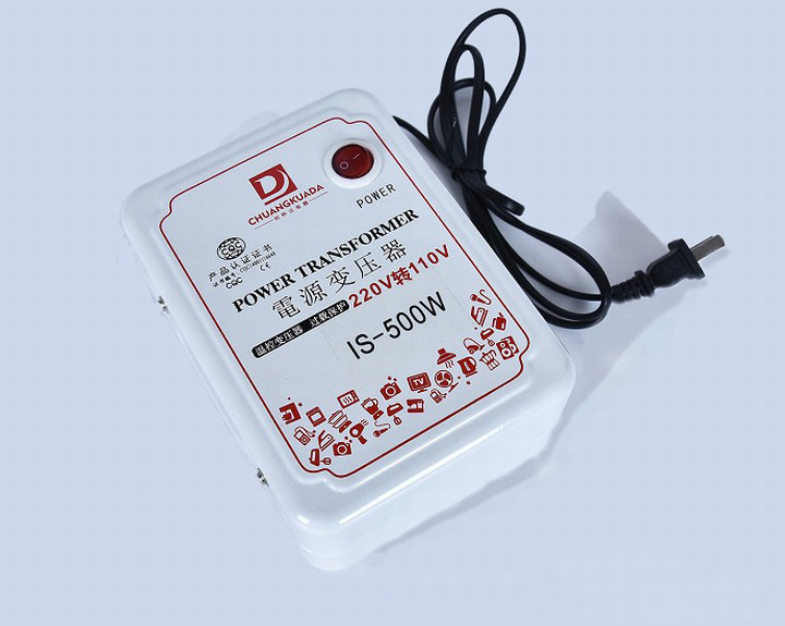 创铧达变压器转换美日电器220V转110V电源电压500W环形变压器
