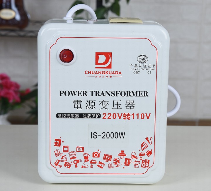 电源转换器，美日电器适用2000W足功率220转110吹风机图片_20180620132919
