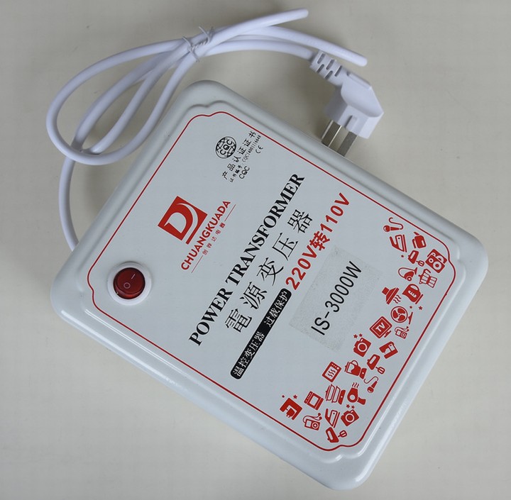 创铧达变压器3000W足功率转换器220v转110美日电源变压器厂家CEM