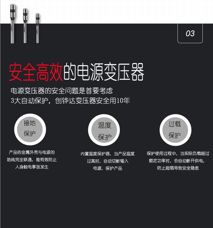 创铧达变压器3000W110V转220V电源转换器中国电器出国用